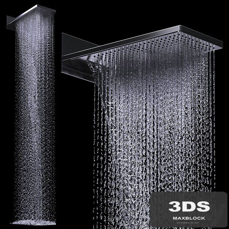 AXOR Overhead shower 250/580 3jet