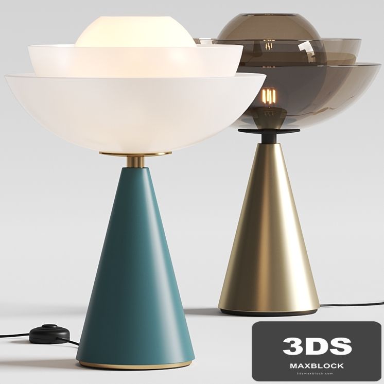 Mason Editions Lotus Table Lamps