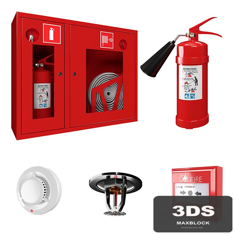 Fire fighting set