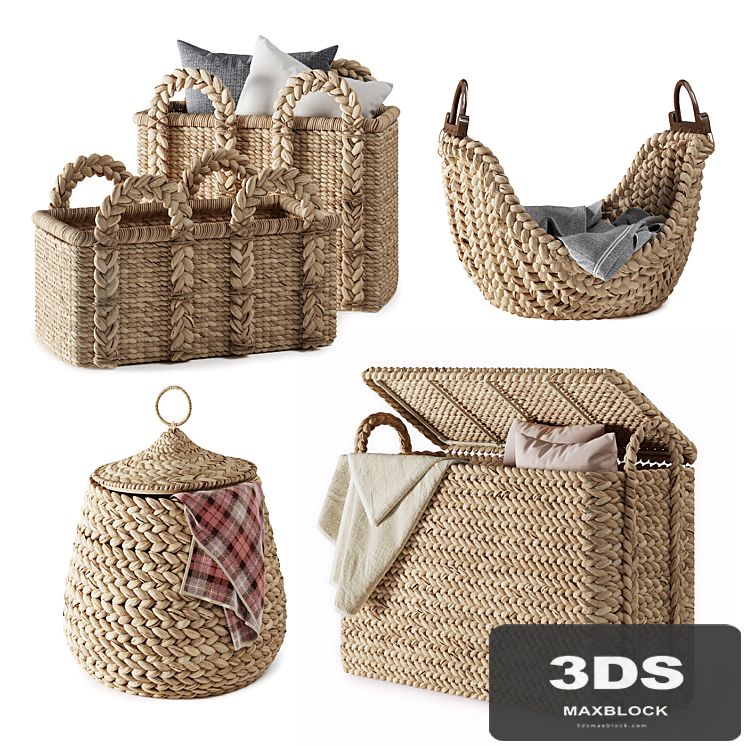 Pottery Barn Beachcomber Baskets 02