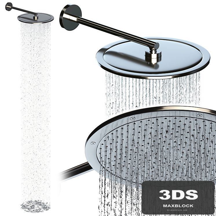 Overhead shower 350 1jet with shower arm