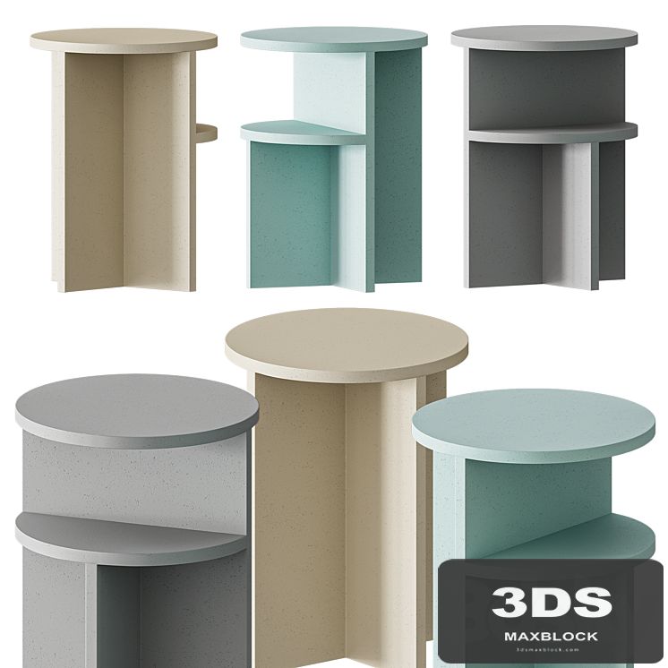 MUUTO HALVES SIDE TABLE