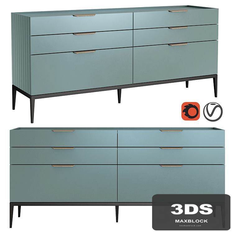 Dantone Home Chest of drawers Metropolitan