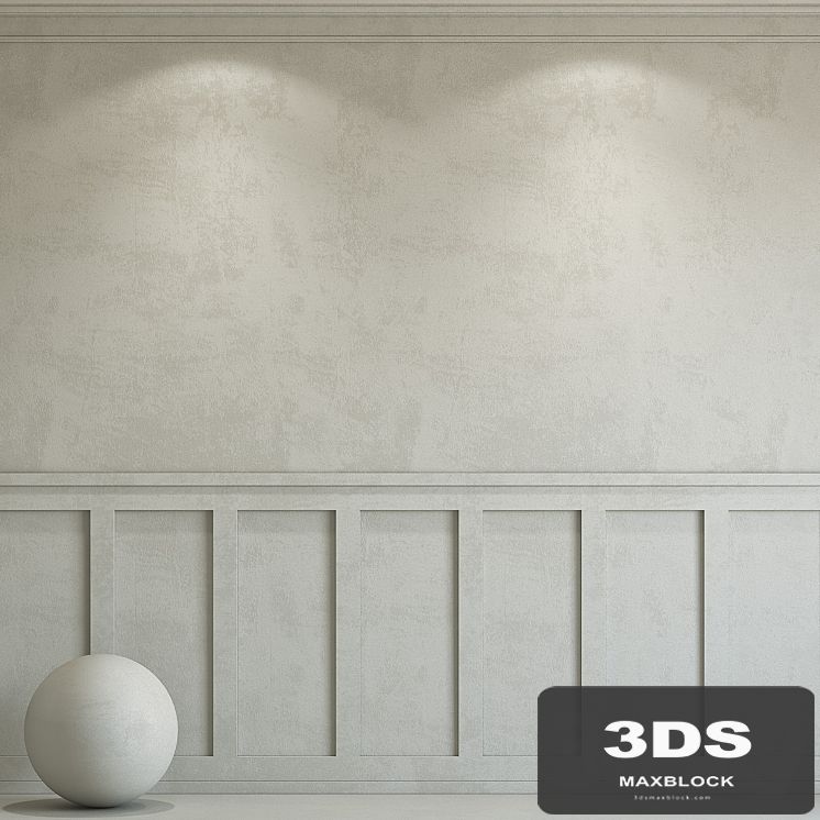 Decorative plaster with molding 99