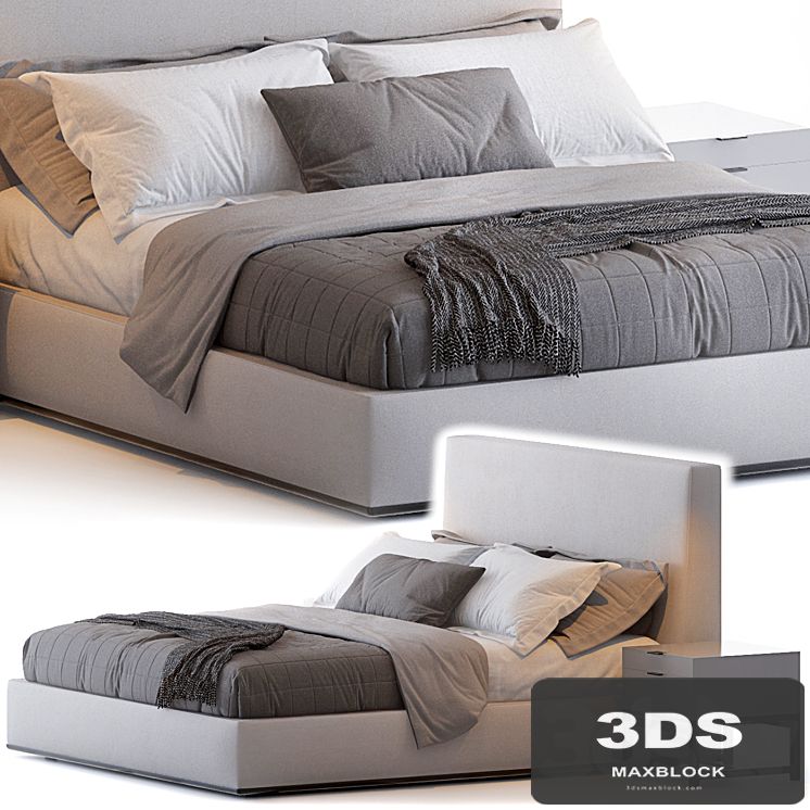 POWELL BED BY MINOTTI