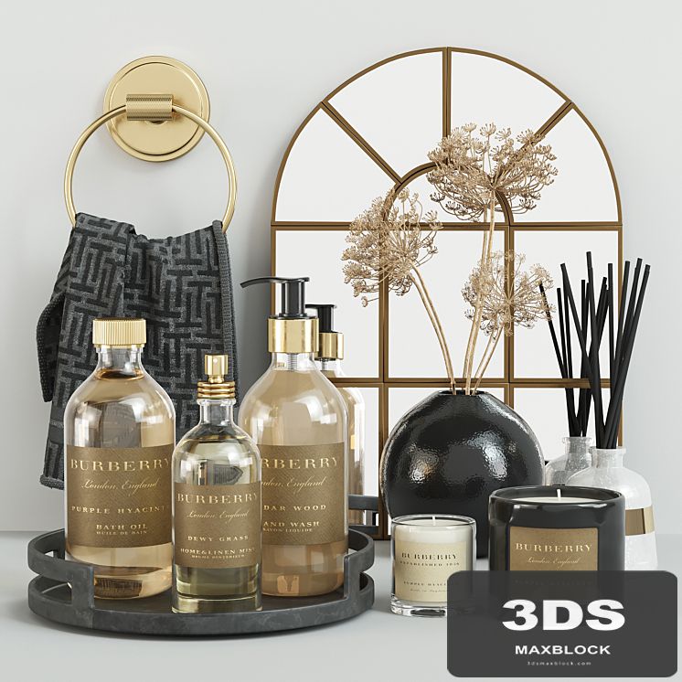 Burberry Bathroom Set