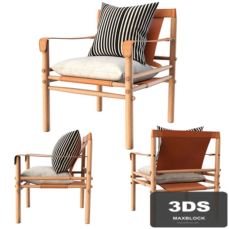The byron leather armchair