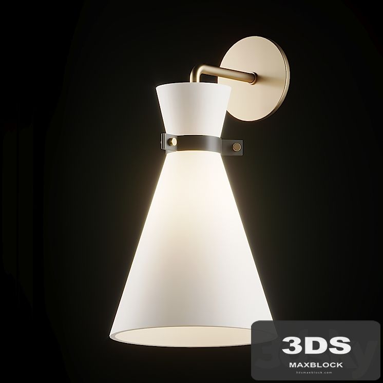 Julia 1-Light Aged Brass by Mitzi