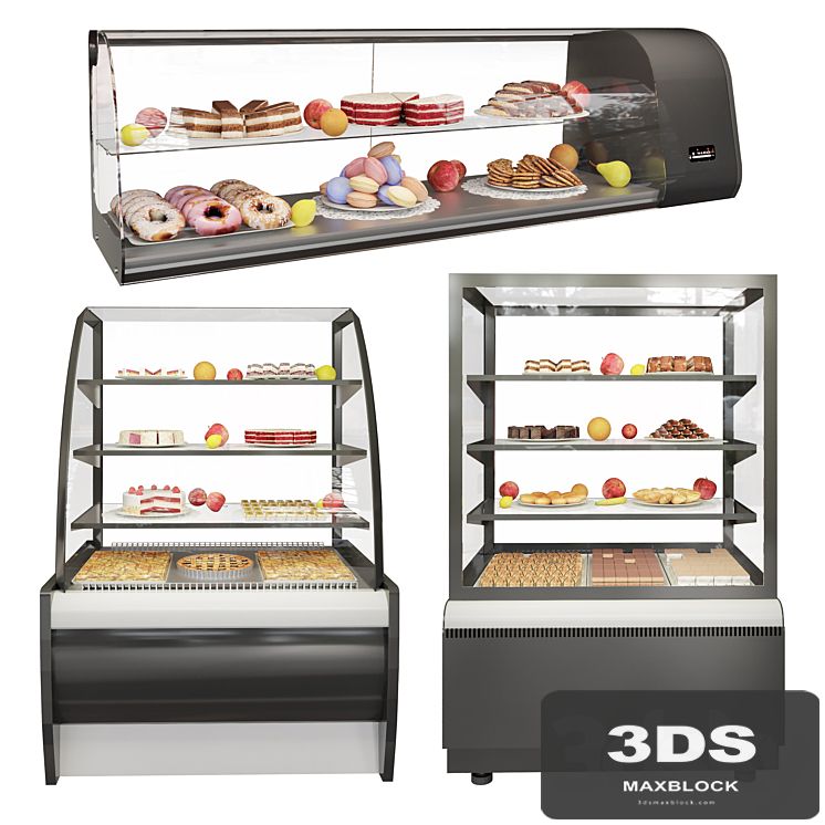 Refrigerated display cases Carboma