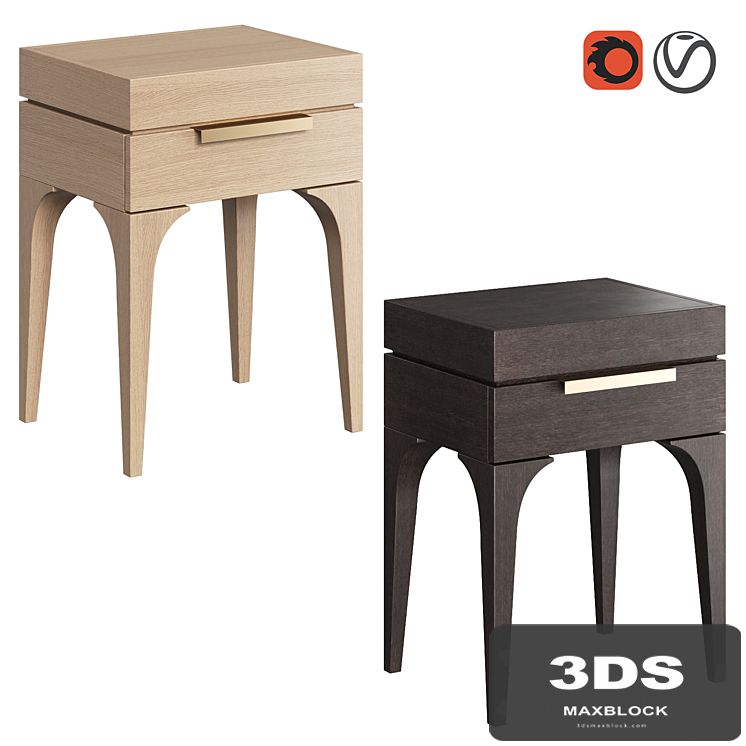 Dantone Home Bridge bedside table