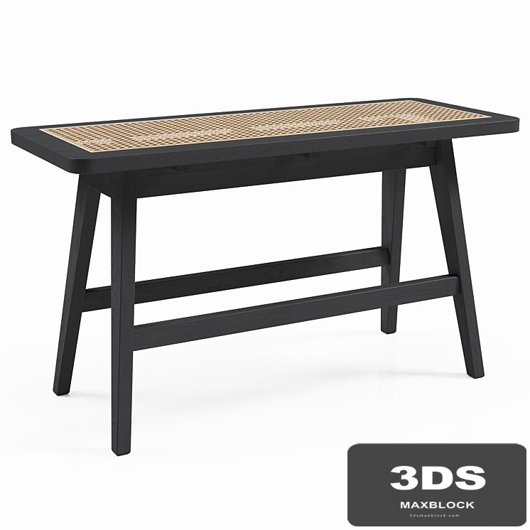 H&M Rattan bench