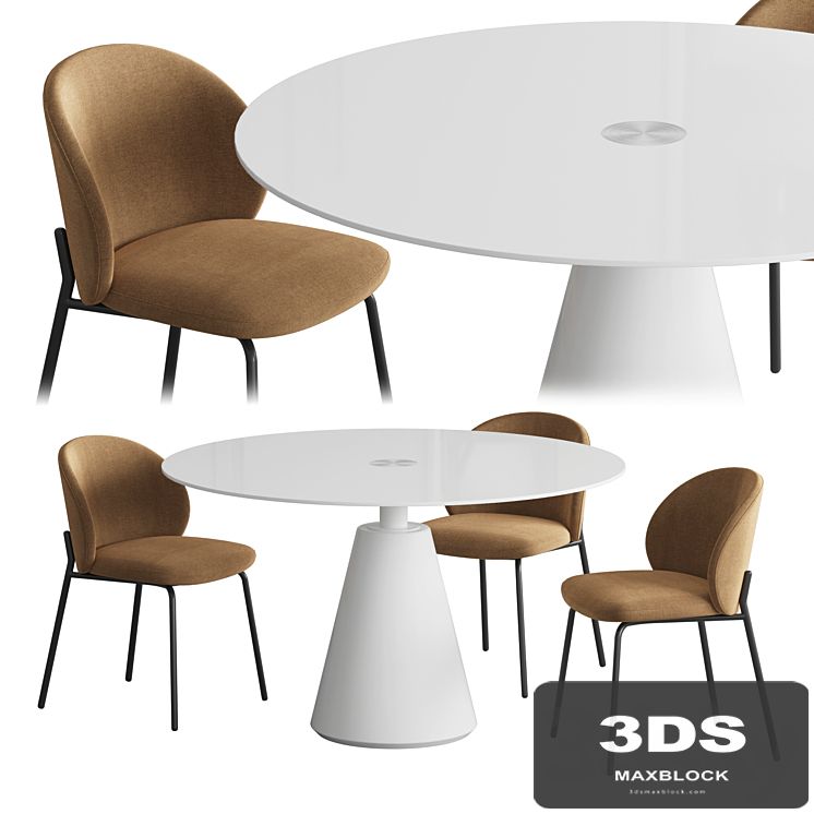 Madrid table Princeton chair Boconcept