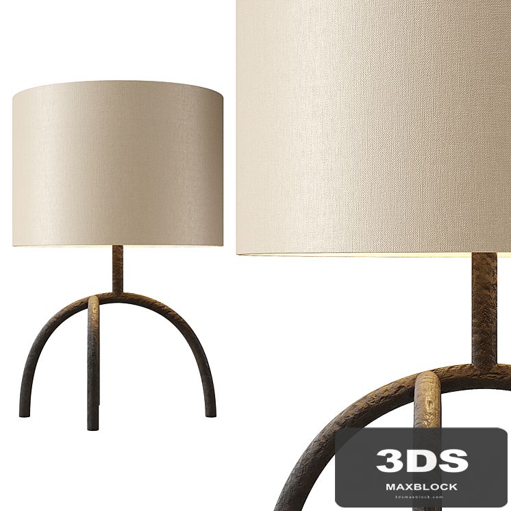 Zara Home - The lamp with velvet shade