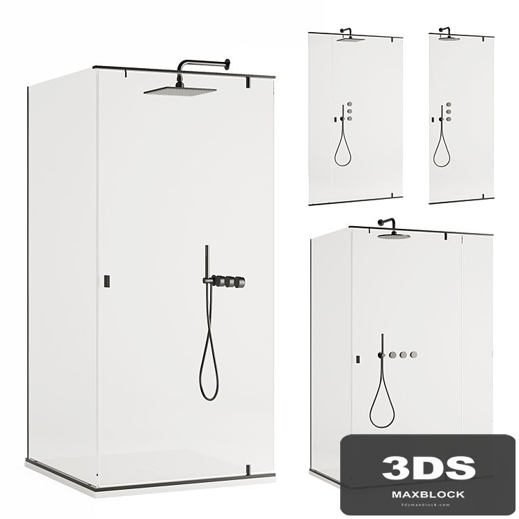 Agape Plan-A showers + Falper Acquiferolt