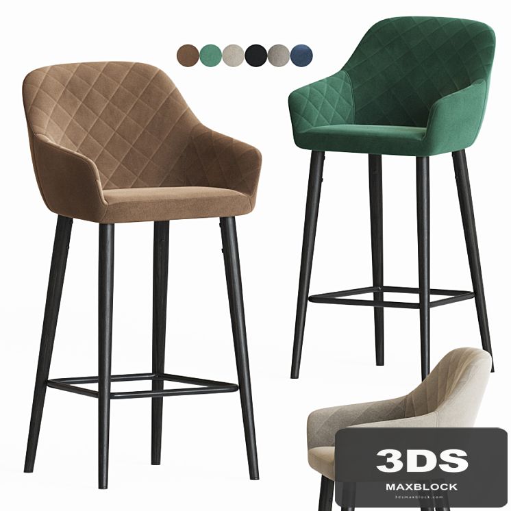 Antiba Bar Stool Onix Mebel