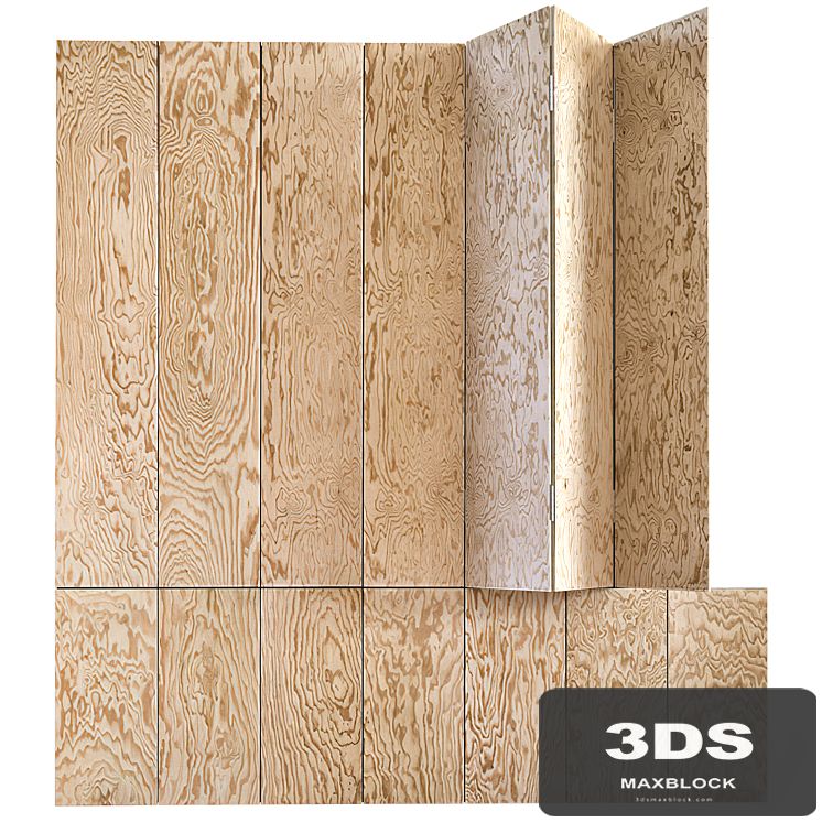 Plywood partition