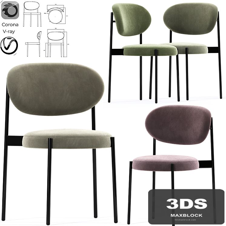 Verpan Series Dining Chair