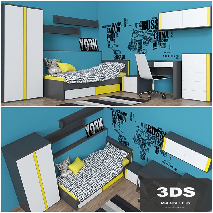 Furniture set "Graphic"