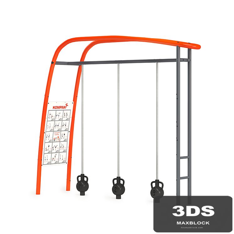 Exercise machine "Hanging bells" Kompan