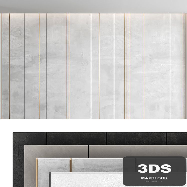 Decorative wall panel_set 36