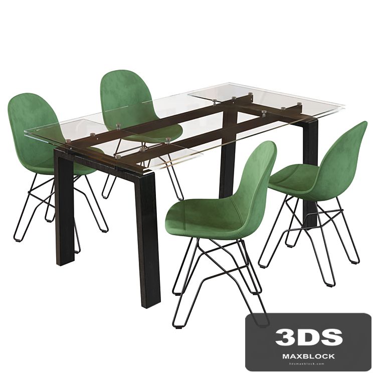 Connubia Academy Chair | Connubia Zeffiro Table