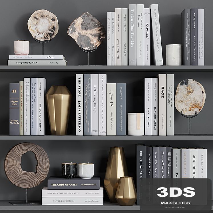 Decor shelf set 4