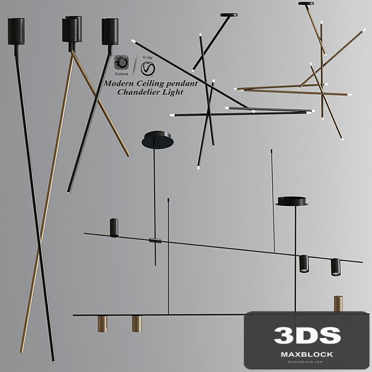 Modern Ceiling pendant Chandelier Light 04