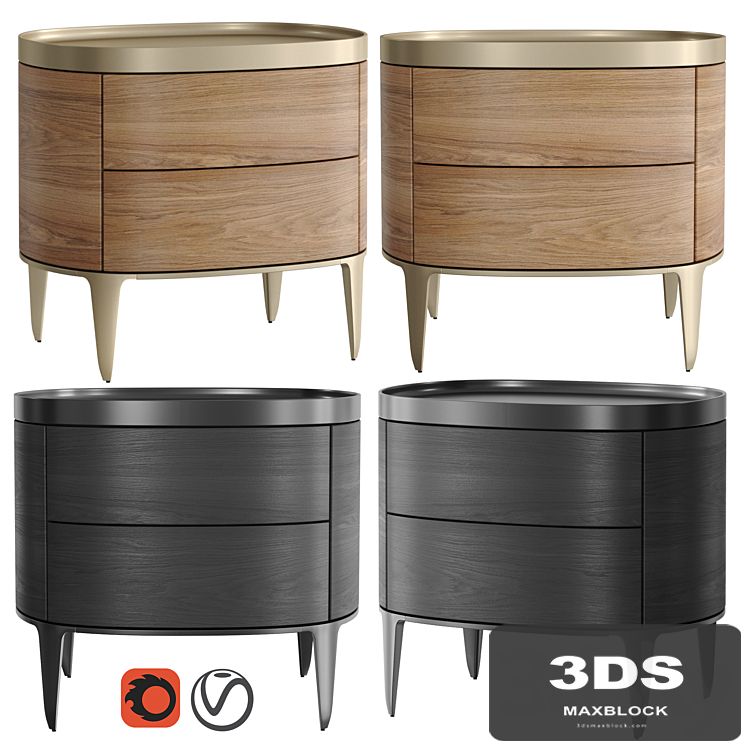 Poliform Gentleman Night Table