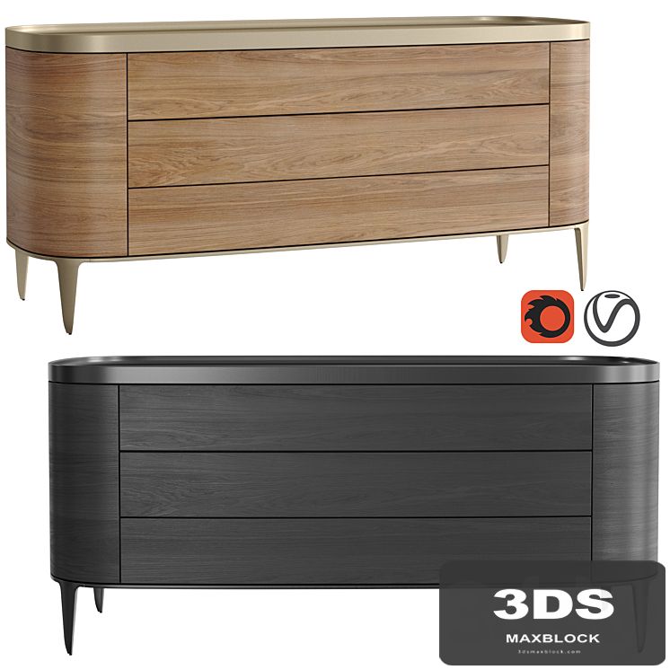 Poliform Gentleman Chest of Drawers