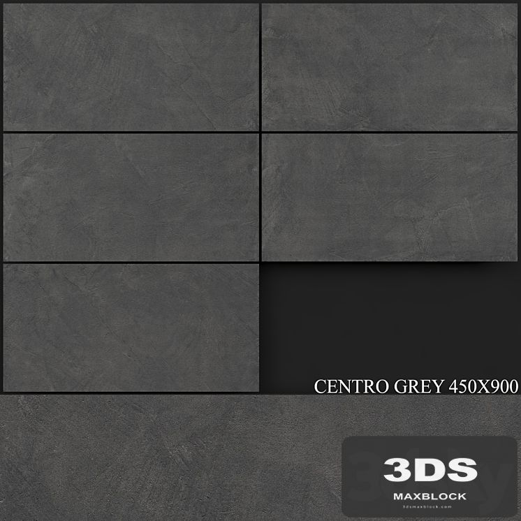Zeus Ceramica Centro Grey 450x900
