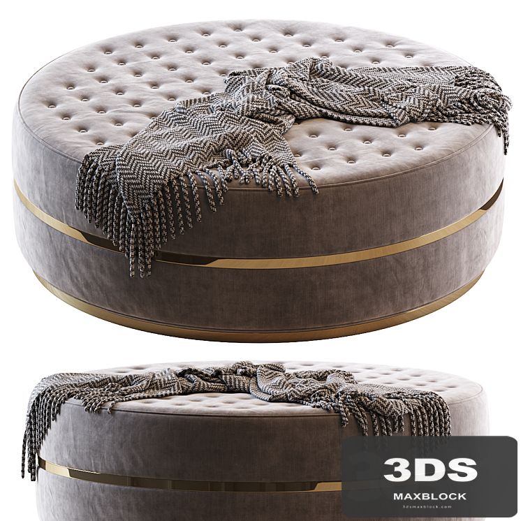 Pouf capitone