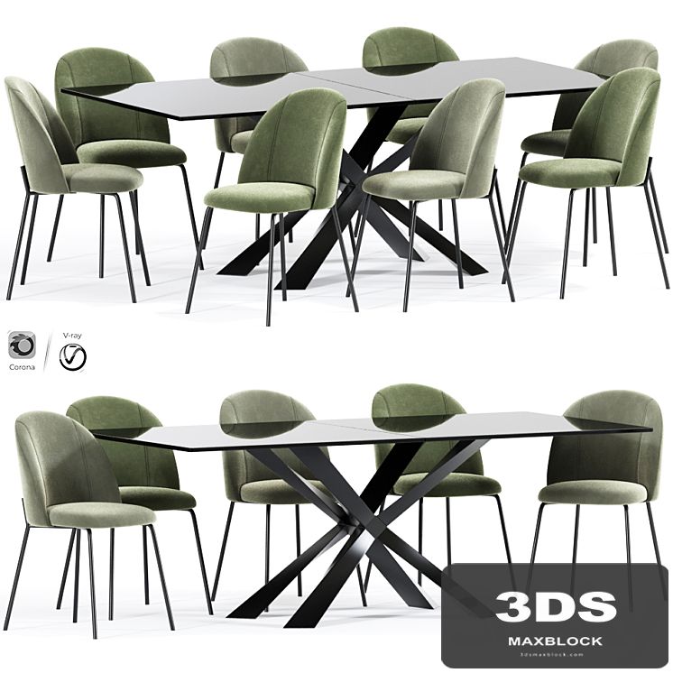 Cloyd Dining Table Chair Collection