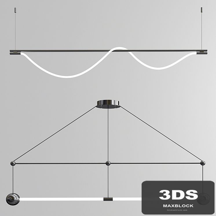 Trapeze & Surrey Chandelier