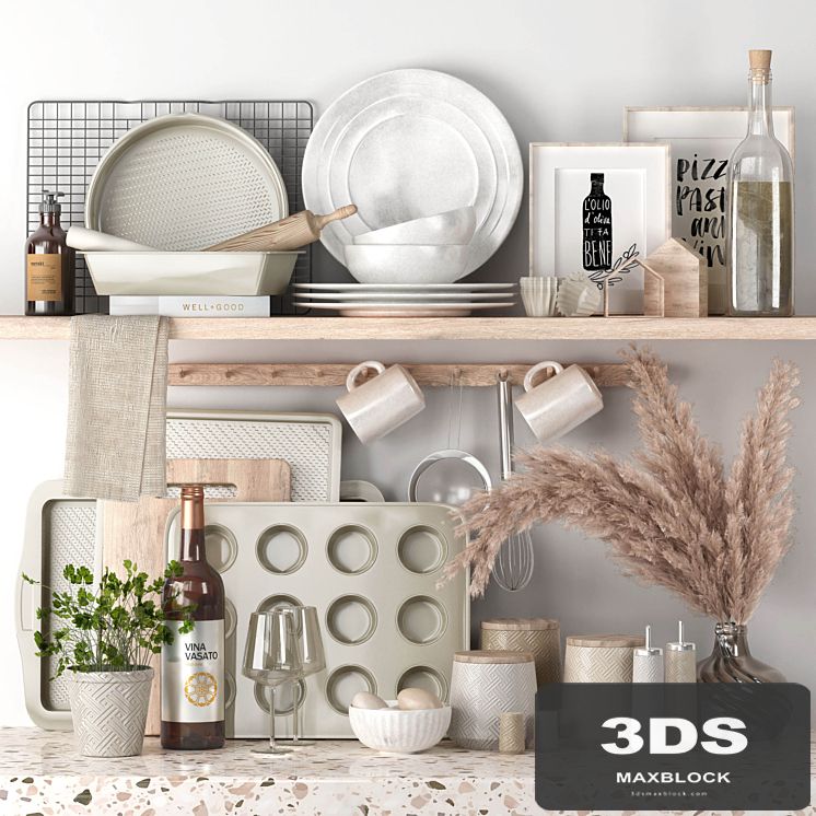Kitchen Decorative Set - 05