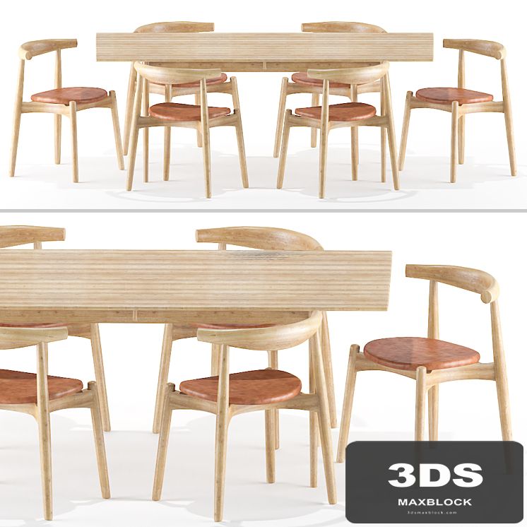 Table Chair Set 06
