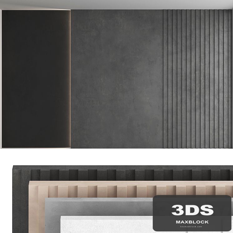 Decorative wall panel set 41