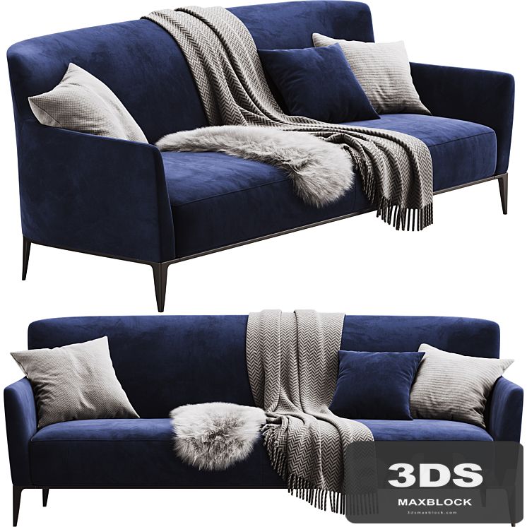 Poliform Gentleman Sofa 220 cm