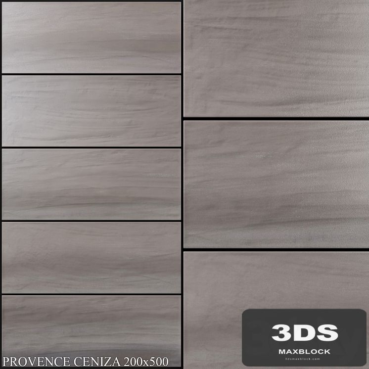 Keros Provence Ceniza 200x500