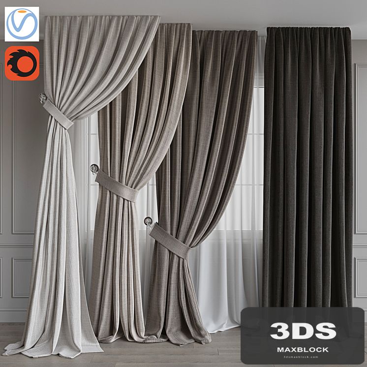 Set of curtains 77