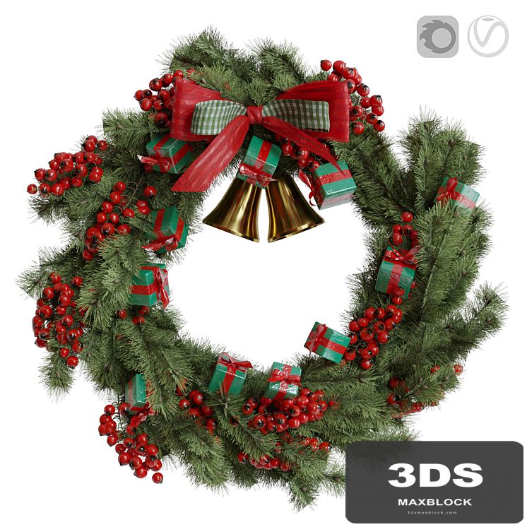 Christmas wreath 1