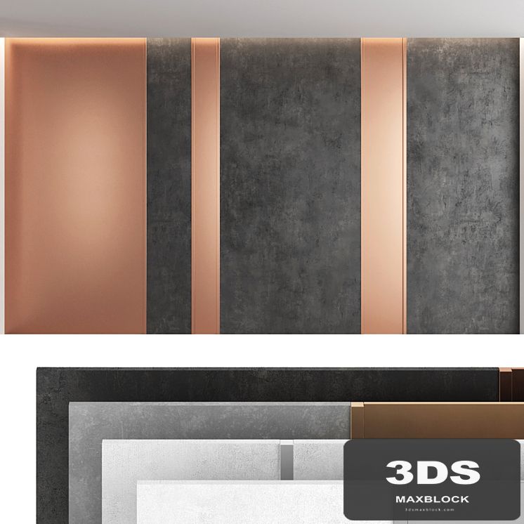 Decorative wall panel set 49