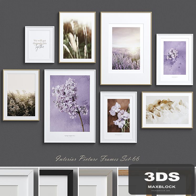 Interior Picture Frames Set-66