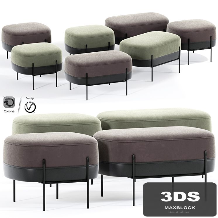 Hubsch Pouf 02