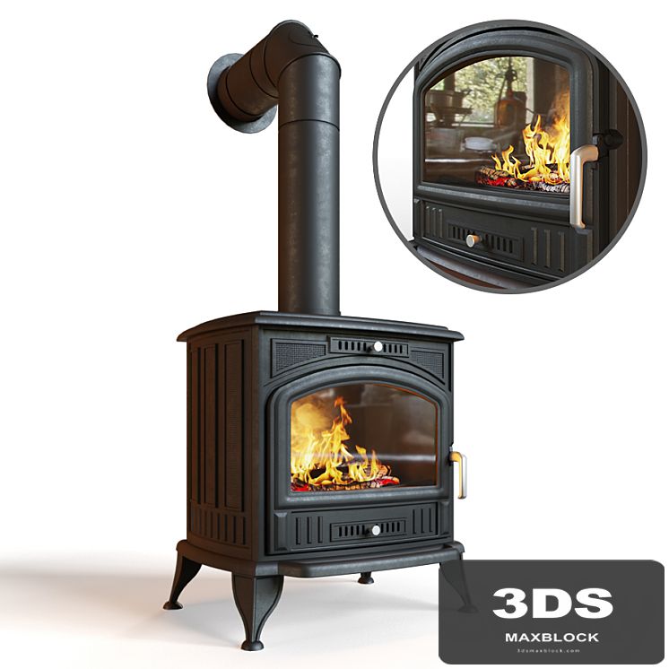 Kratki Koza fireplace stove