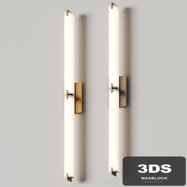 George Kovacs Tube Double Led Bar Wall Lamp