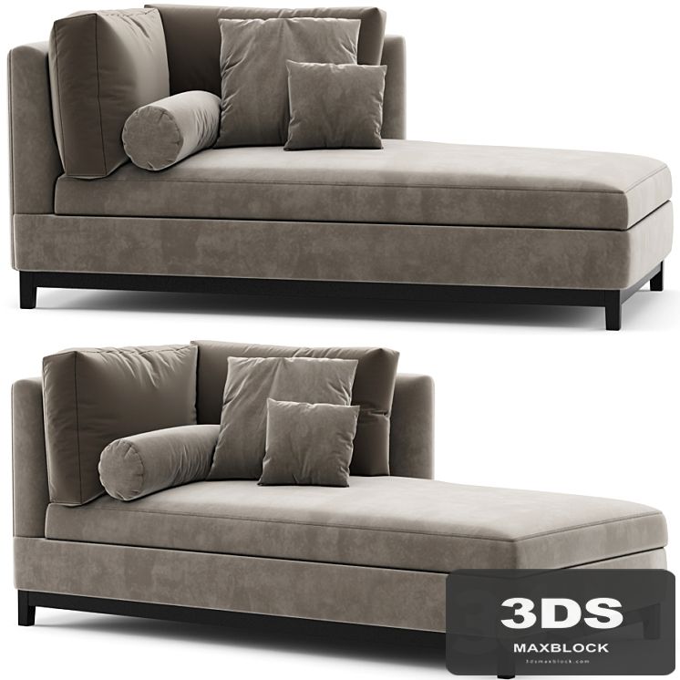Minotti Andersen Chaise Lounge