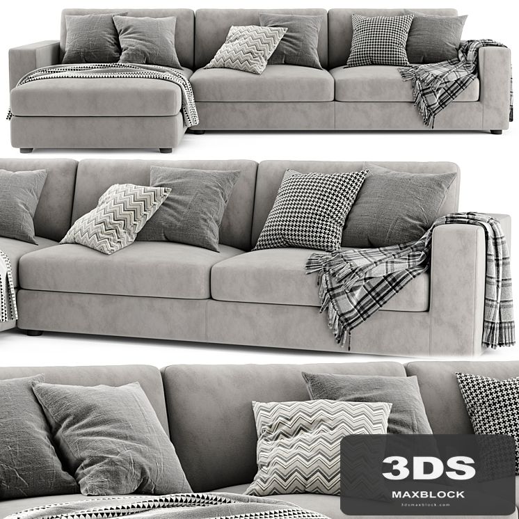 Bonaldo Hiro Chaise Longue Sofa