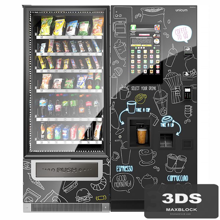 Rosso TO GO coffee machine with additional Foodbox