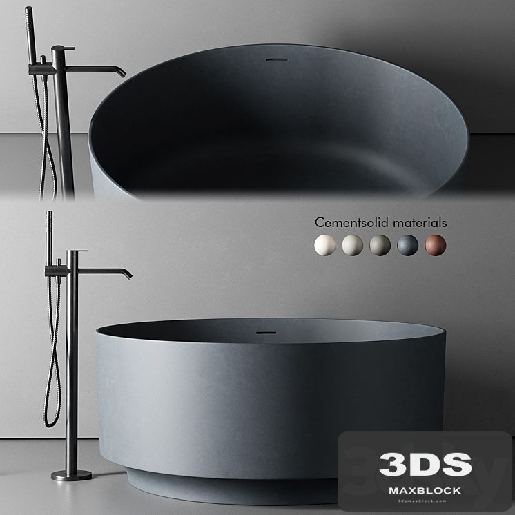 Inbani Arc Round Bathtub