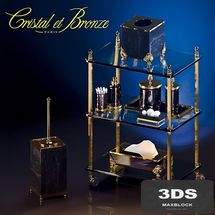 Cristal Et Bronze - Prestige - Cisele Obsidienne